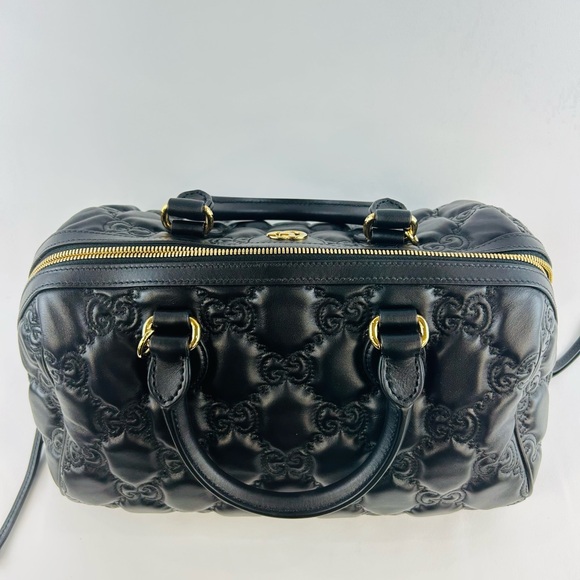 Gucci Matelasse Boston Handbag - Picture 3 of 12